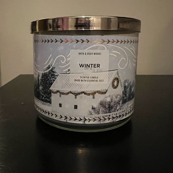 Bath & Body Works Other - Winter 3 Wick Candle!